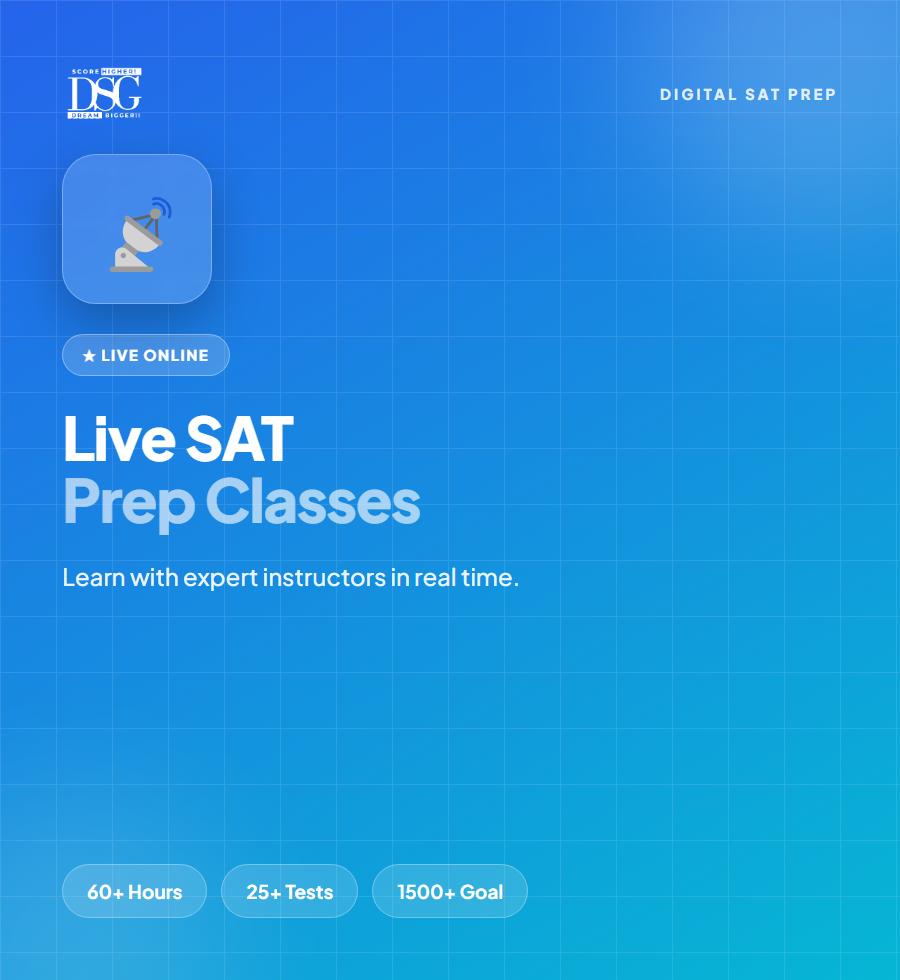Digital SAT Live Prep Course — DSATGURU