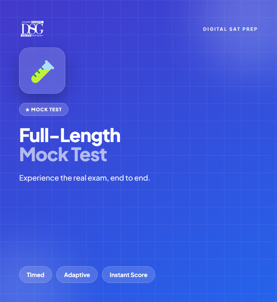 Free Digital SAT Mock Test — DSATGURU